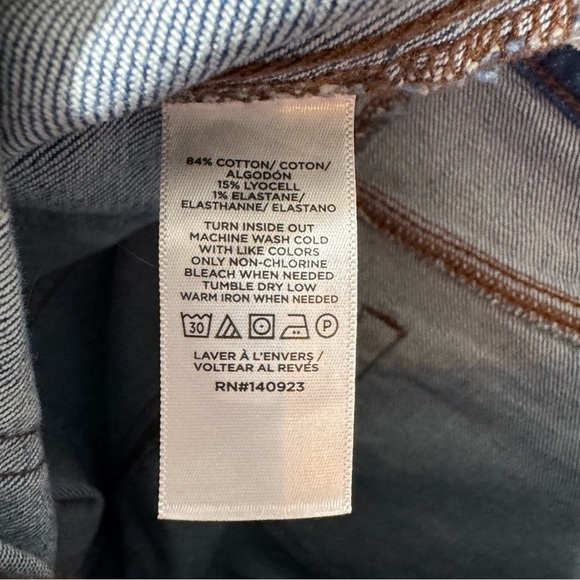 Loft Utility High Rise slim flare jeans - Picture 12 of 13